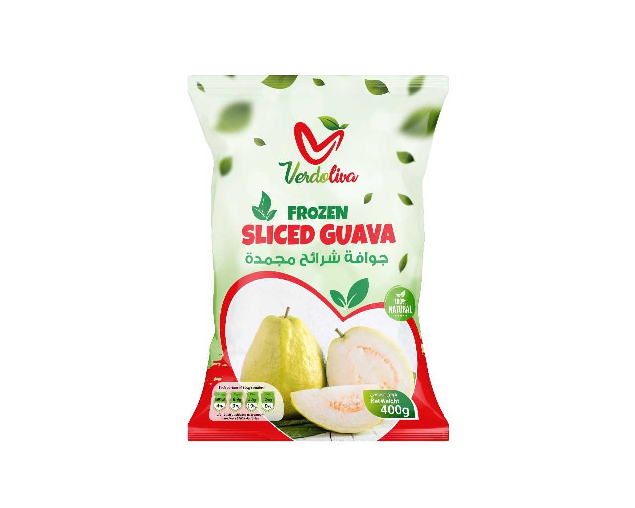 Sliced Guava Frozen Fruits
